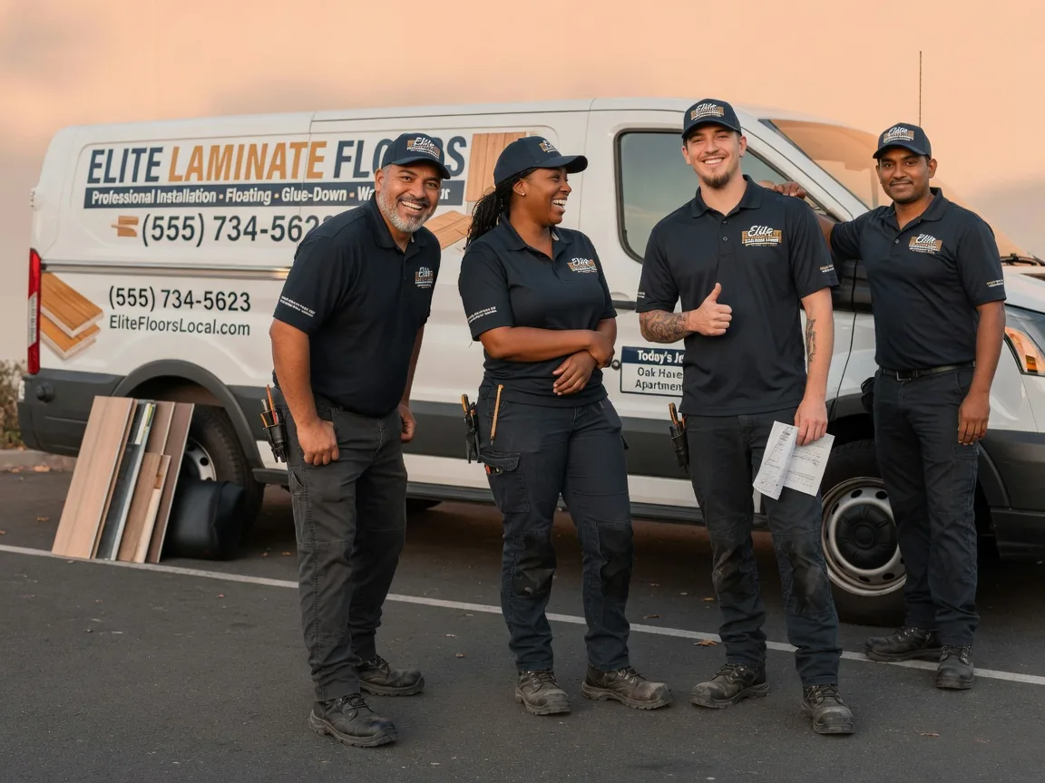 Laminate flooring installation company in Rowan, IA